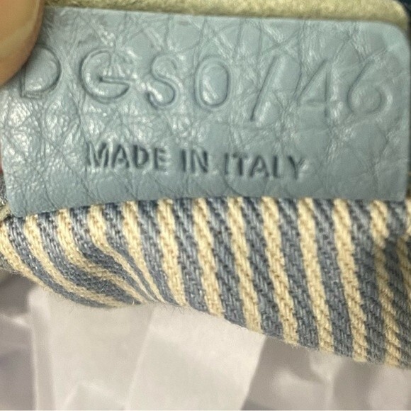 Celine Light Blue Boogie Bag Leather Tote O/S - Picture 14 of 15